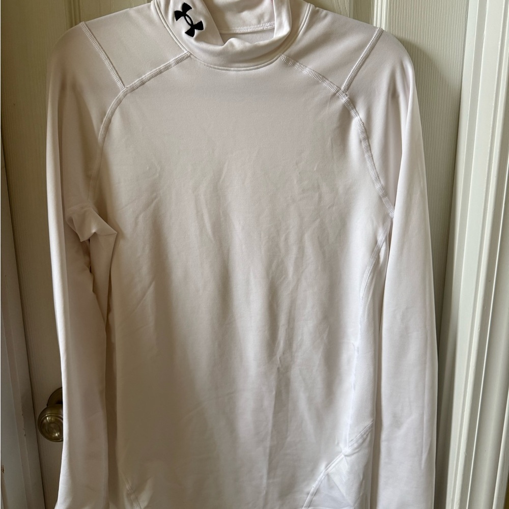 Under Armour ColdGear White Fitted Top